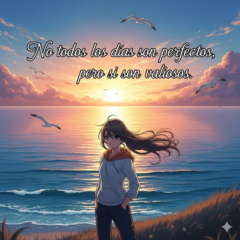 No todos los días son perfectos, pero si son valiosos