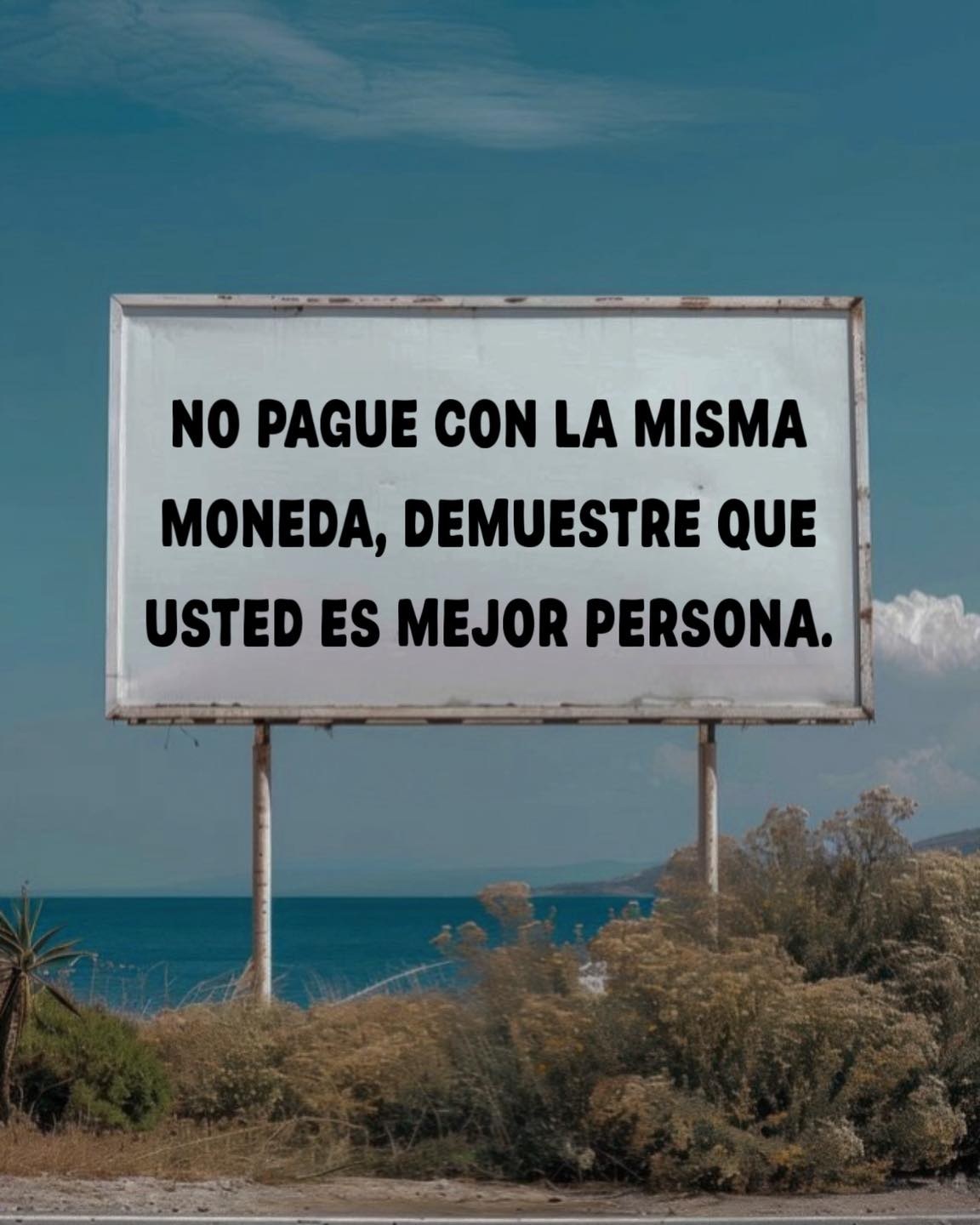 No pague con la misma moneda, demuestre que usted es mejor persona
