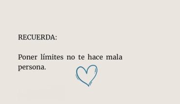 Recuerda: Poner límites no te hace mala persona