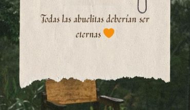 Todas las abuelitas deberían ser eternas