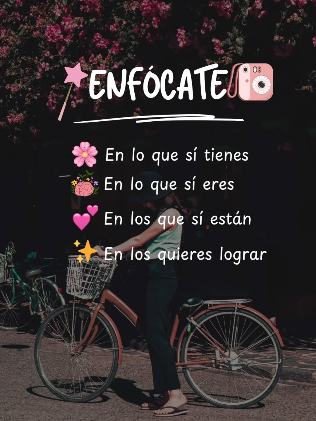 Enfócate En lo que sí tienes