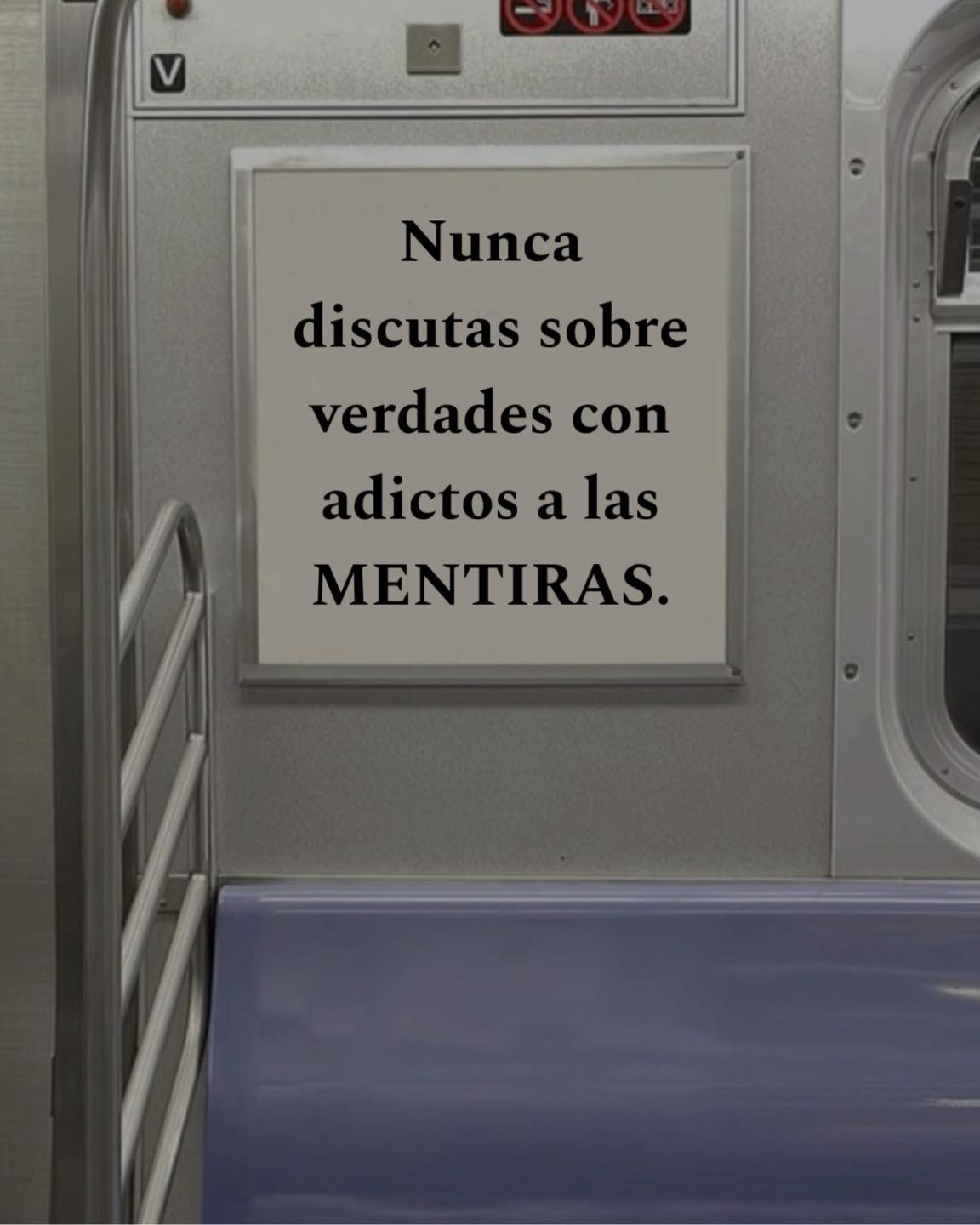 Nunca discutas sobre verdades con adictos a las mentiras