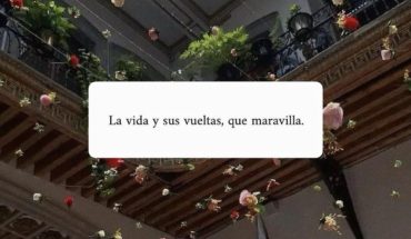 La vida y sus vueltas, que maravilla