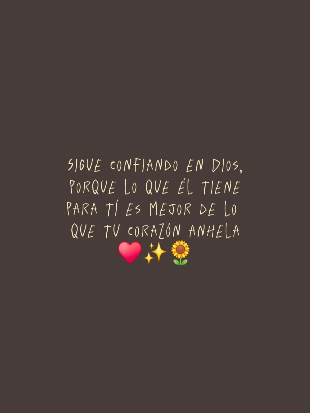 Sigue confiando en Dios porque lo que el tiene para ti