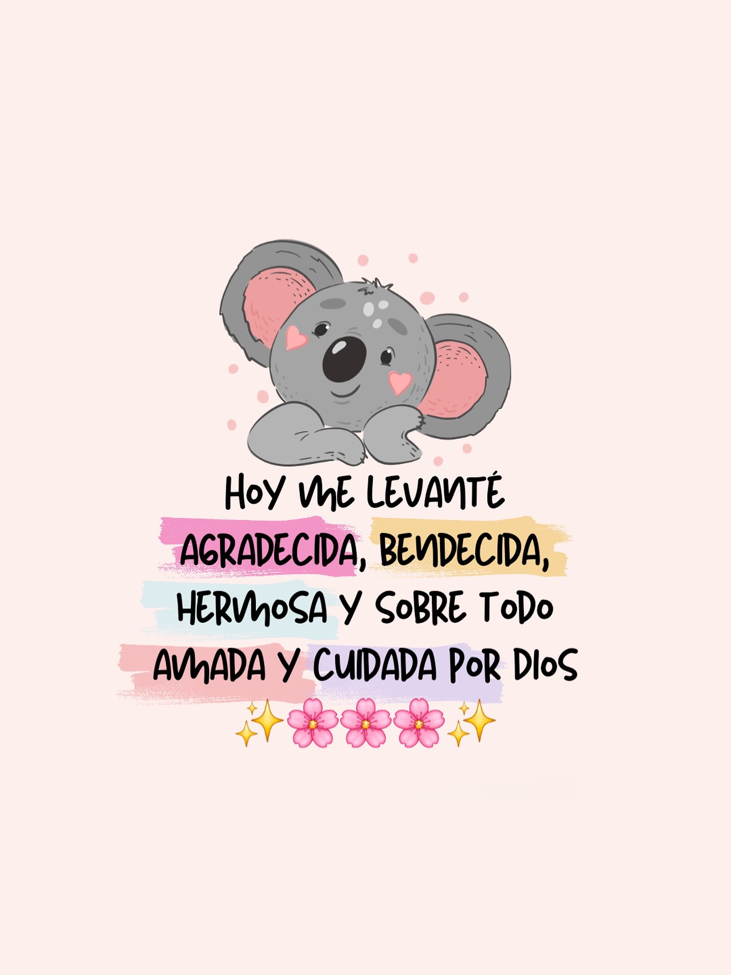 Hoy me levante agradecida, bendecida, hermosa y sobre todo amada y cuidad por Dios