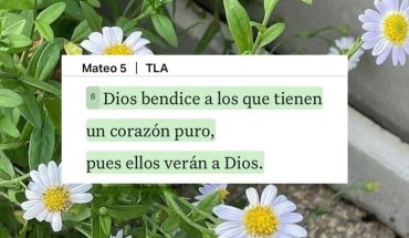 Dios bendice a los que tiene un corazón puro, pues ellos verán a Dios