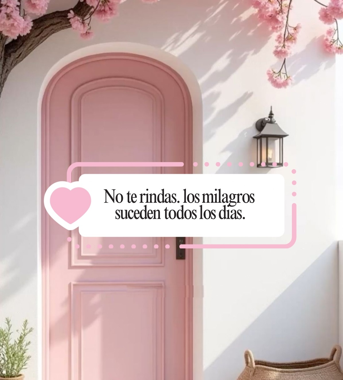 No te rindas, los milagros suceden todos los días