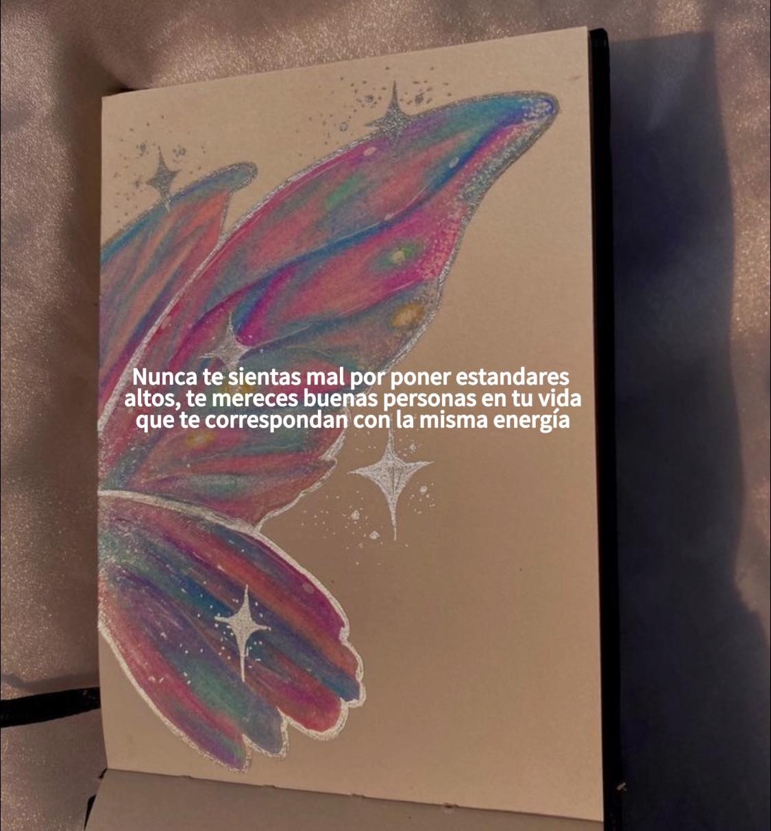 Nunca te sientas mal por poner estándares altos, te mereces buenas personas en tu vida