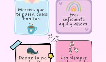Hoy recuerda Mereces que te pasen cosas bonitas