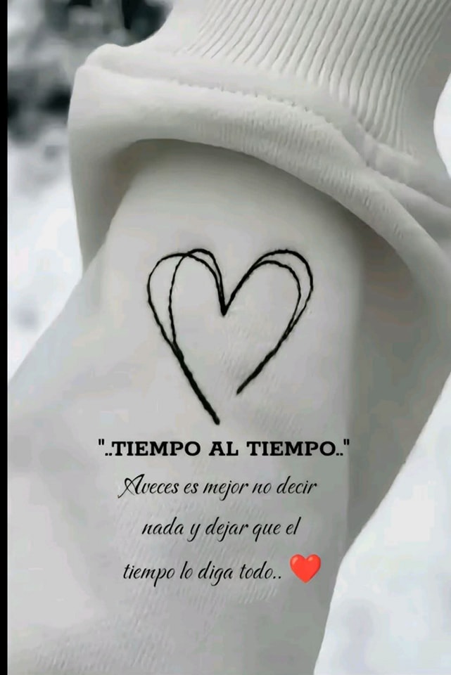 Tiempo al tiempo...