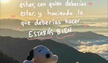 Eventualmente terminaras donde necesitas estar con quien deberías estar