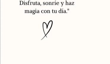 Que hoy solo sea hoy, sin el peso de ayer, sin la ansiedad de mañana