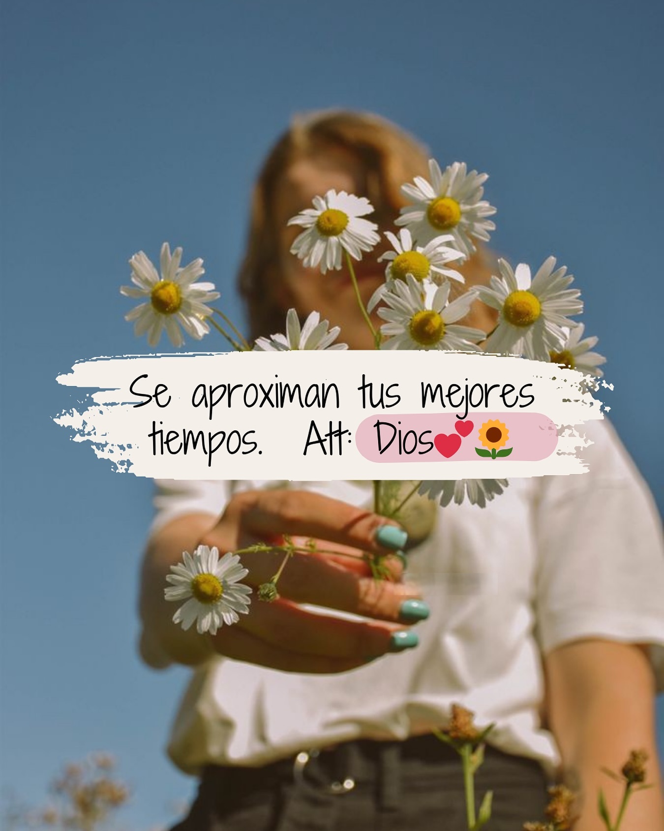 Se aproximan tus mejores tiempos. Atte: Dios