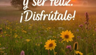Un domingo para sonreír y ser feliz. ¡Disfrútalo!