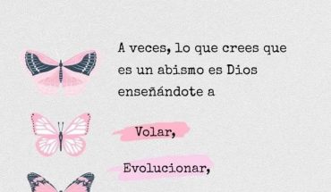 A veces, lo que crees que es un abismo en Dios enseñándote a