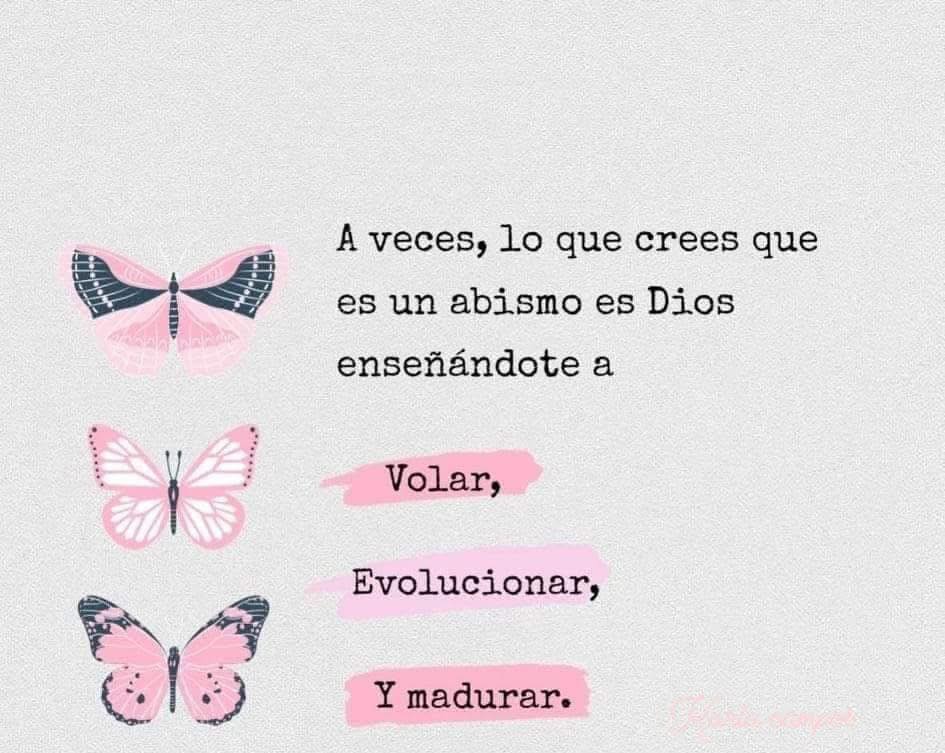 A veces, lo que crees que es un abismo en Dios enseñándote a