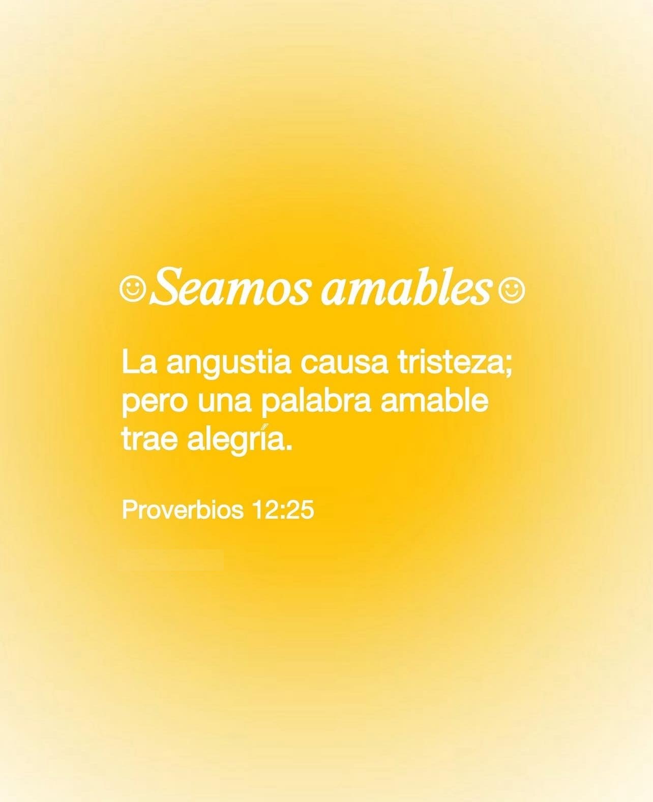 Seamos amables La angustia causa tristeza