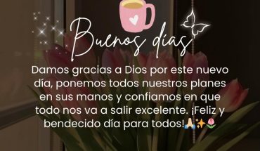 Damos gracias a Dios por este nuevo día