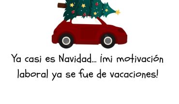 Ya casi es navidad... Mi motivación laboral ya se fue de vacaciones