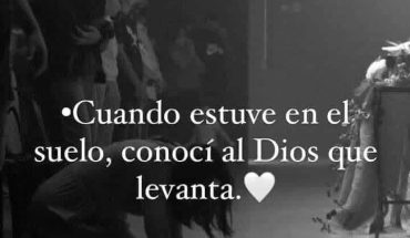 Cuando estuve en el suelo, conocí al Dios que levanta