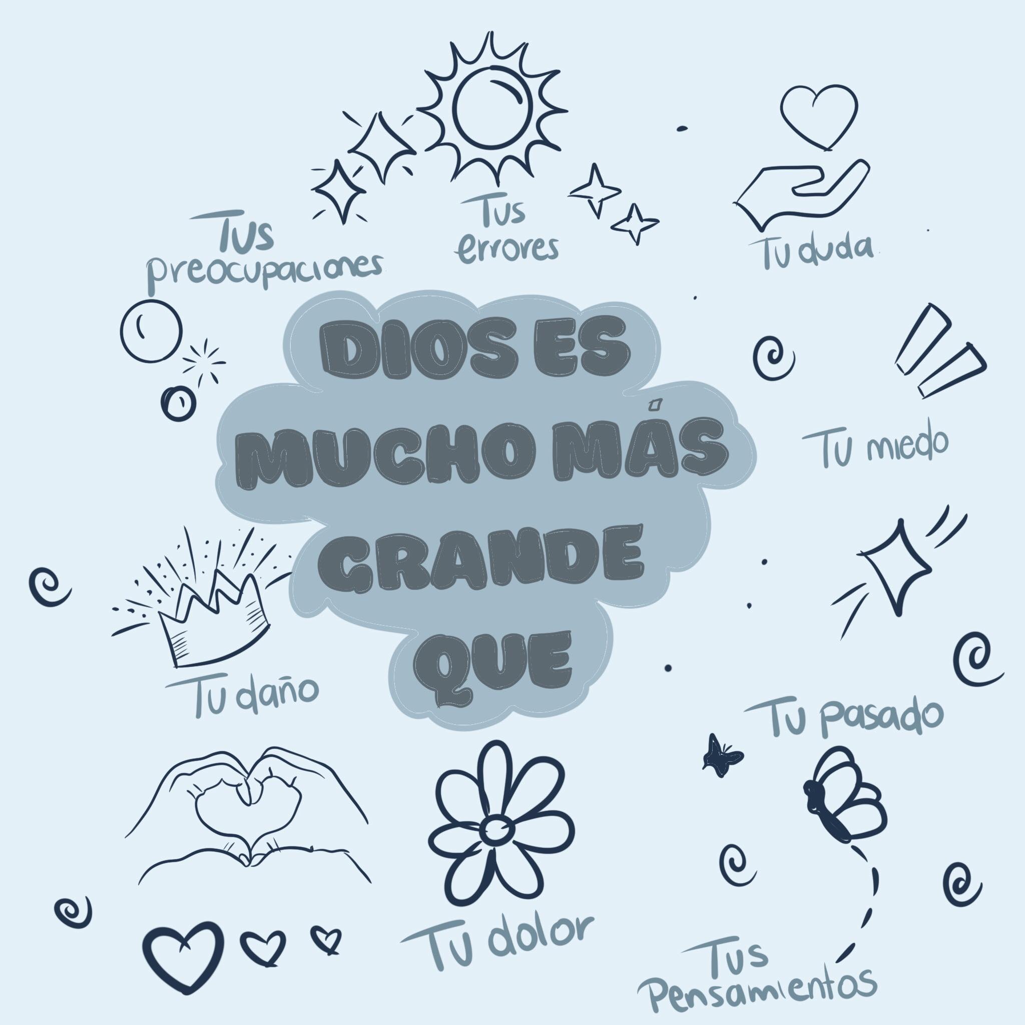 Dios es mucho más grande que tus preocupaciones