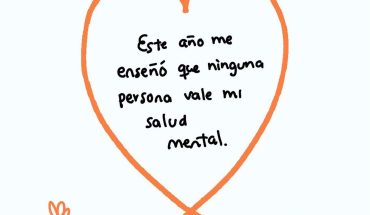 Este año me enseño que ninguna persona vale mi salud mental