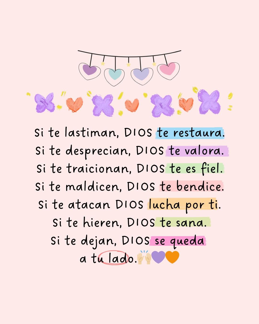 Si te dejan, DIOS se queda a tu lado