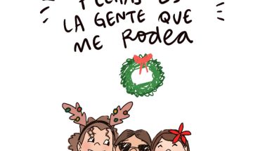 Lo que más me gusta de estas fechas es la gente que me rodea