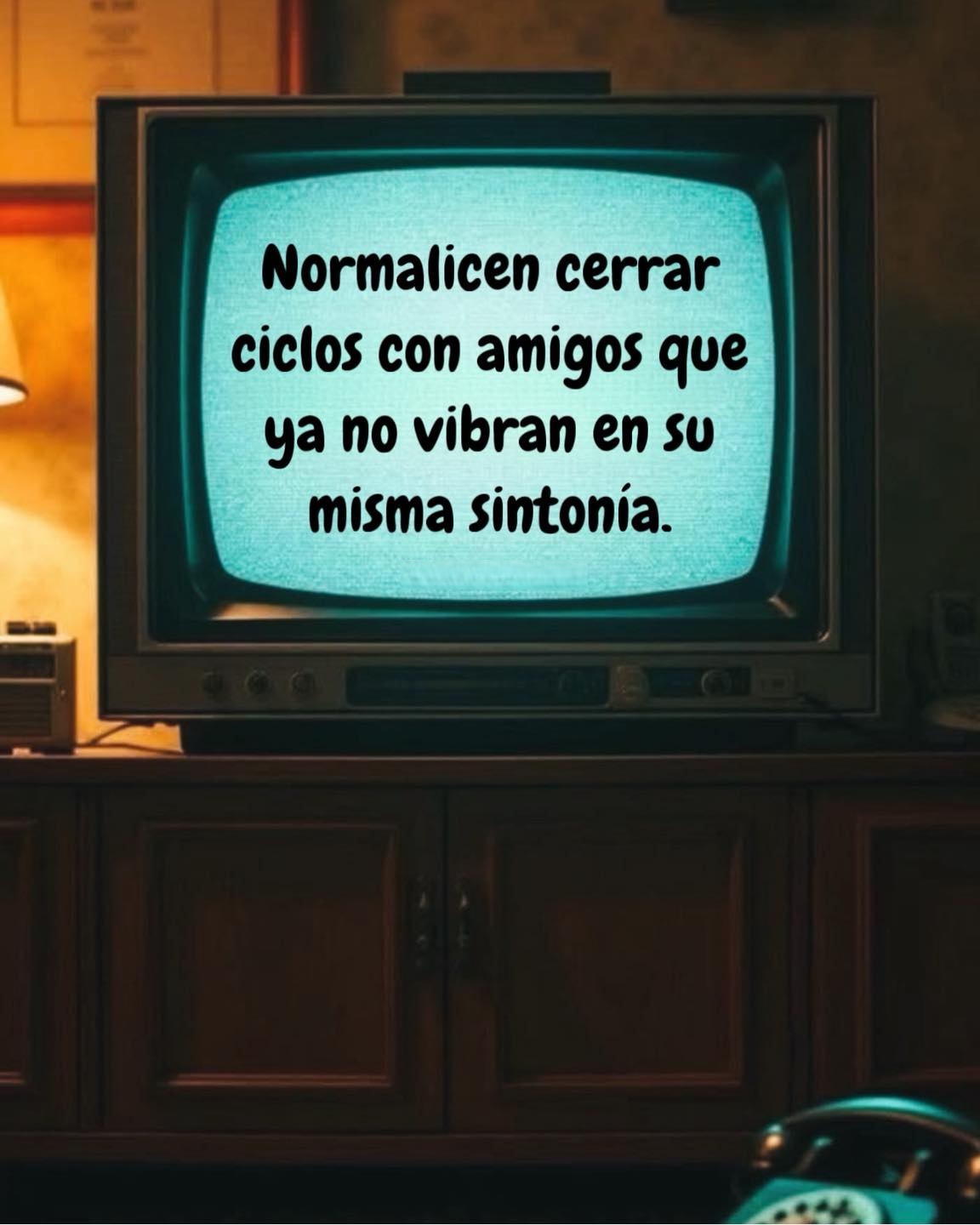 Normalice cerrar ciclos con amigos que ya no vibran en su misma sintonía