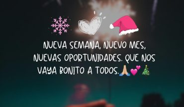 Nueva semana nuevo mes, nuevas oportunidades que nos vaya bonito a todos