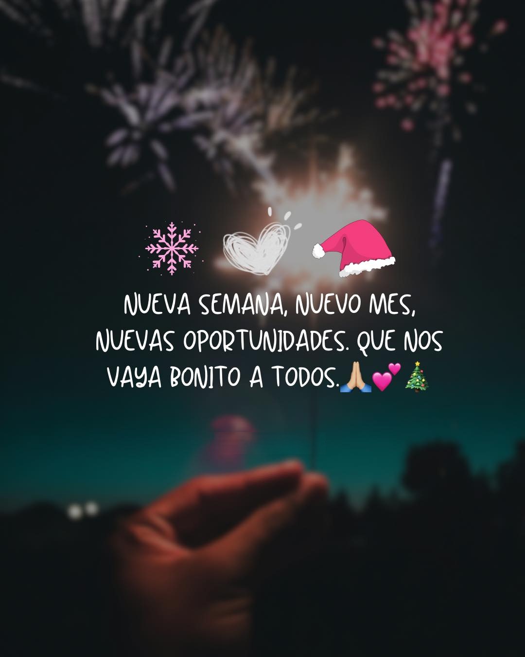 Nueva semana nuevo mes, nuevas oportunidades que nos vaya bonito a todos