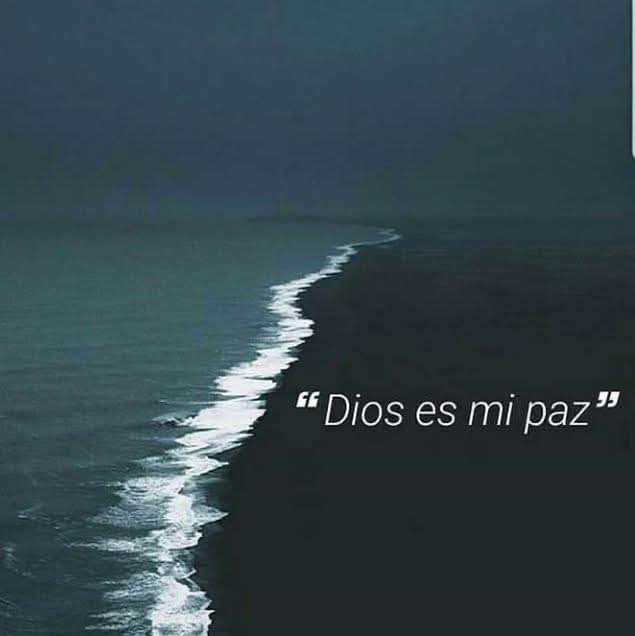 Dios es mi paz