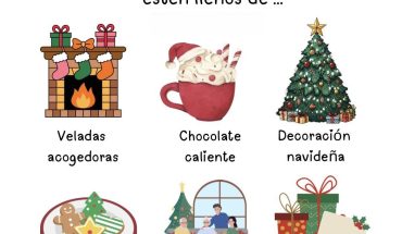 Que estos días y noches de Diciembre estén llenos de...