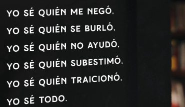 Yo sé quién traicionó, Yo sé todo