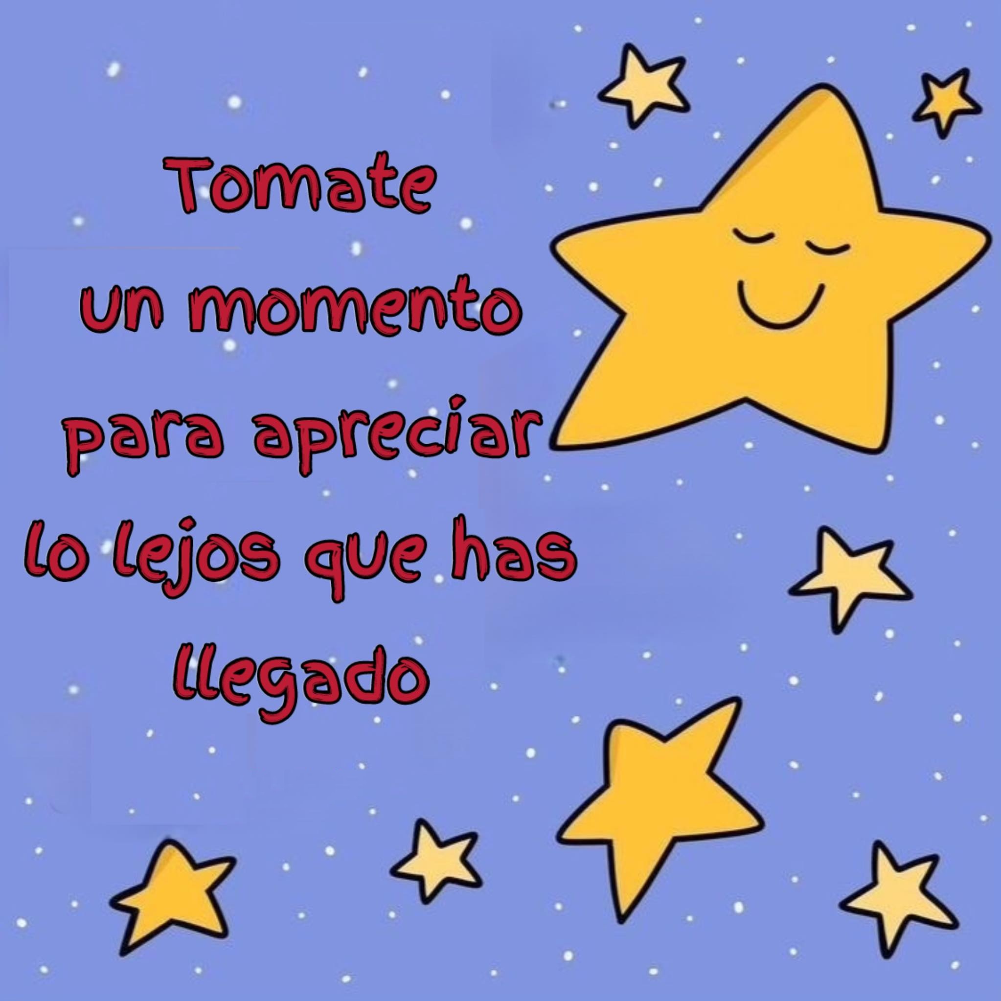 Tomate un momento para apreciar lo lejos que has llegado