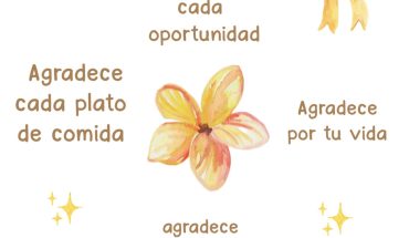 Agradece cada oportunidad