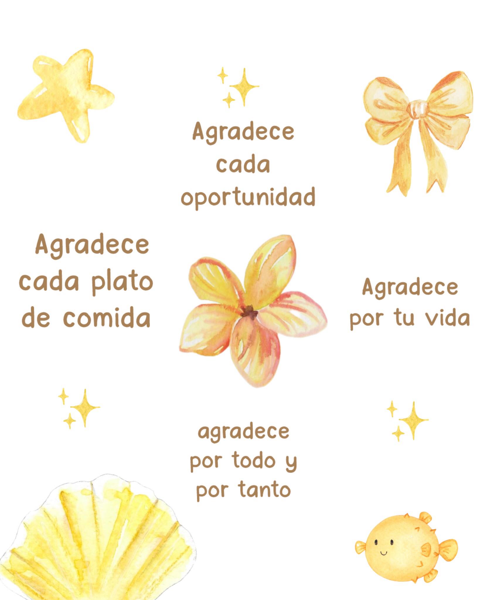 Agradece cada oportunidad