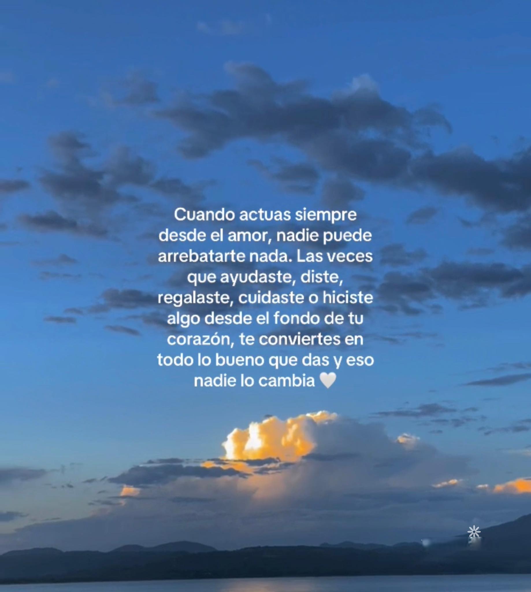 Cuando actúas siempre desde el amor, nadie puede arrebatarte nada