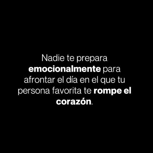 Nadie te prepara emocionalmente para afrontar el día