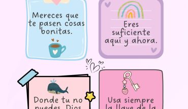 Hoy recuerda Mereces que pasen cosas bonitas