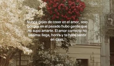 Nunca dejes de creer en el amor