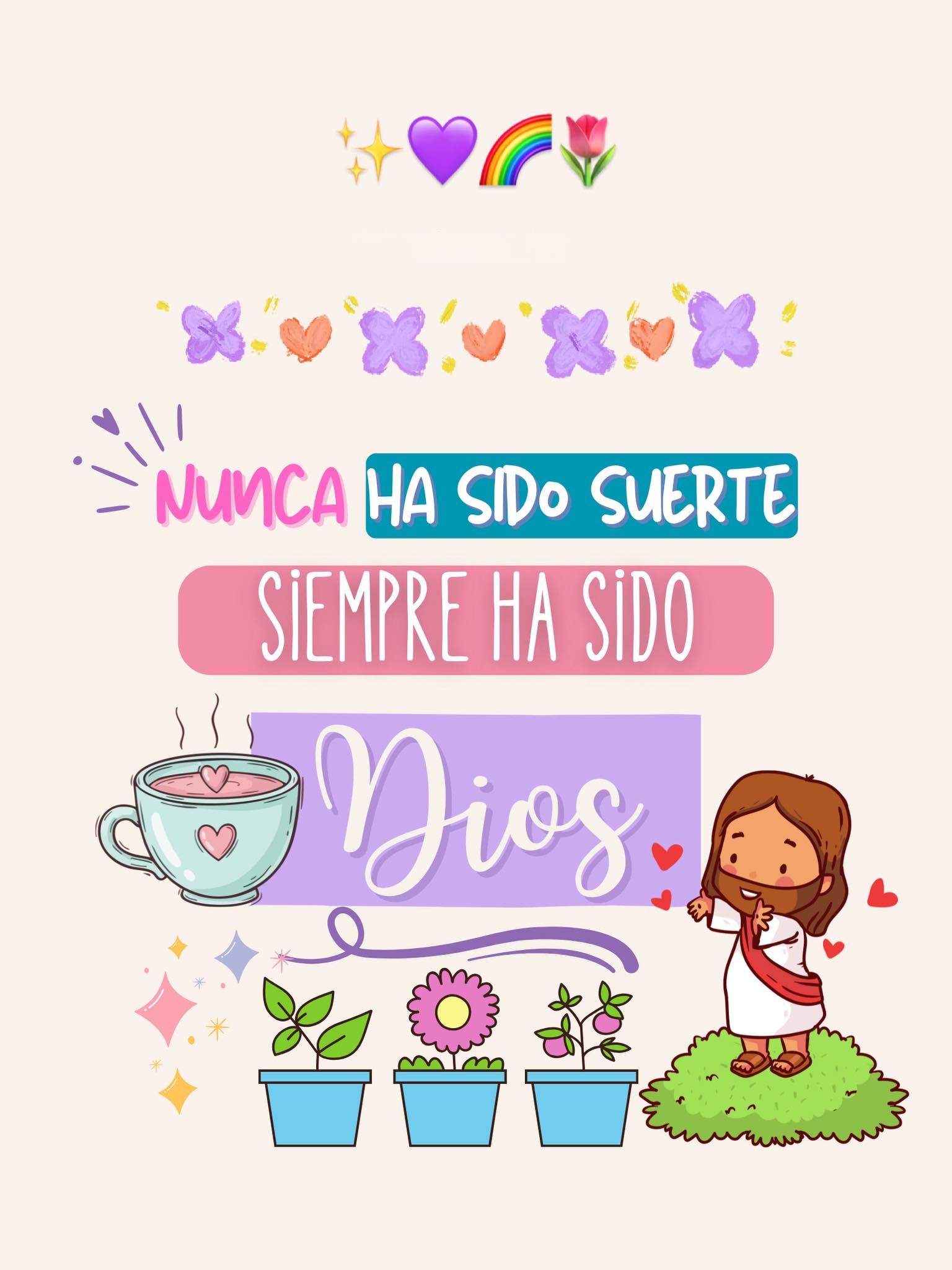 Nunca ha sido suerte siempre ha sido Dios