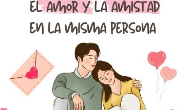 Que afortunados somos los que encontramos el amor y la amistad en la misma persona