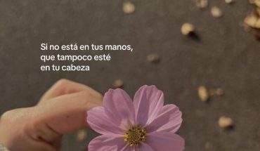 Si no esta en tu manos, que tampoco este en tu cabeza